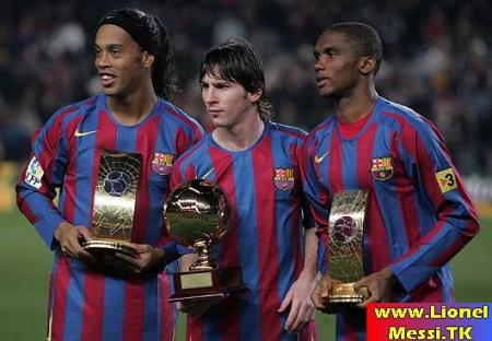 messi eto'o dinho